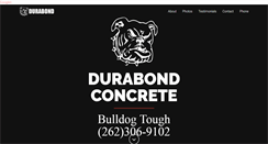 Desktop Screenshot of durabondcoatings.com